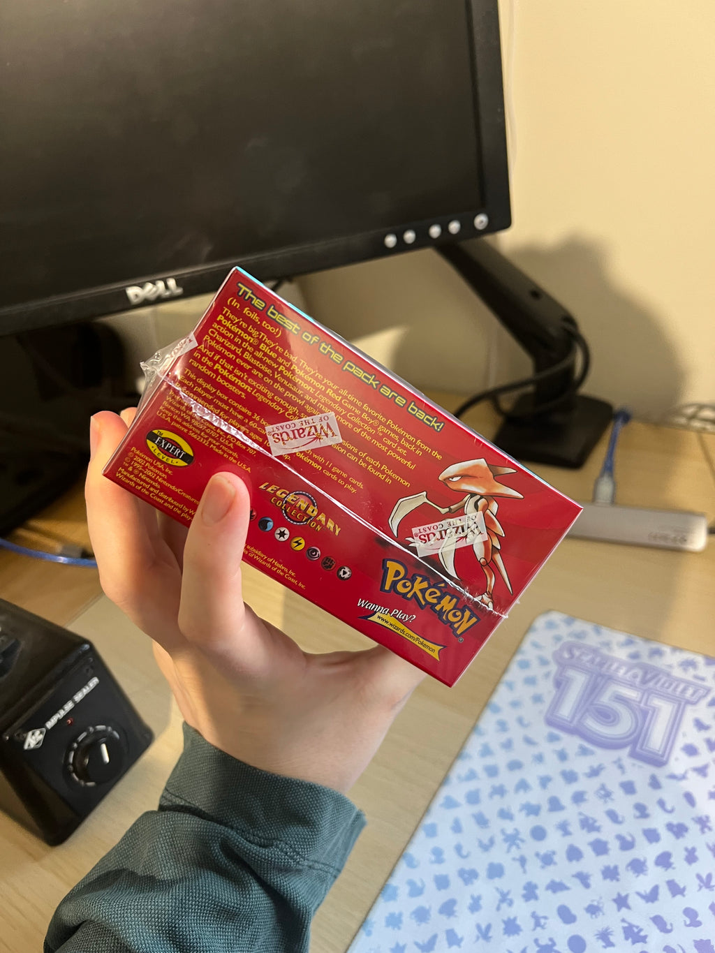 2002 Pokemon Legendary Collection Booster Box Sealed WOTC Vintage Charizard