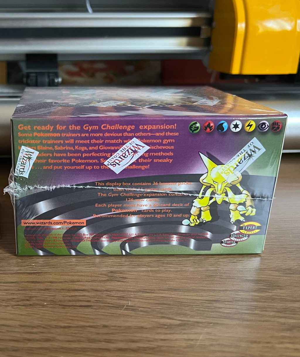 2000 POKÉMON GYM CHALLENGE 1st ED BOOSTER BOX / FACTORY SEALED / WOTC / GENGAR