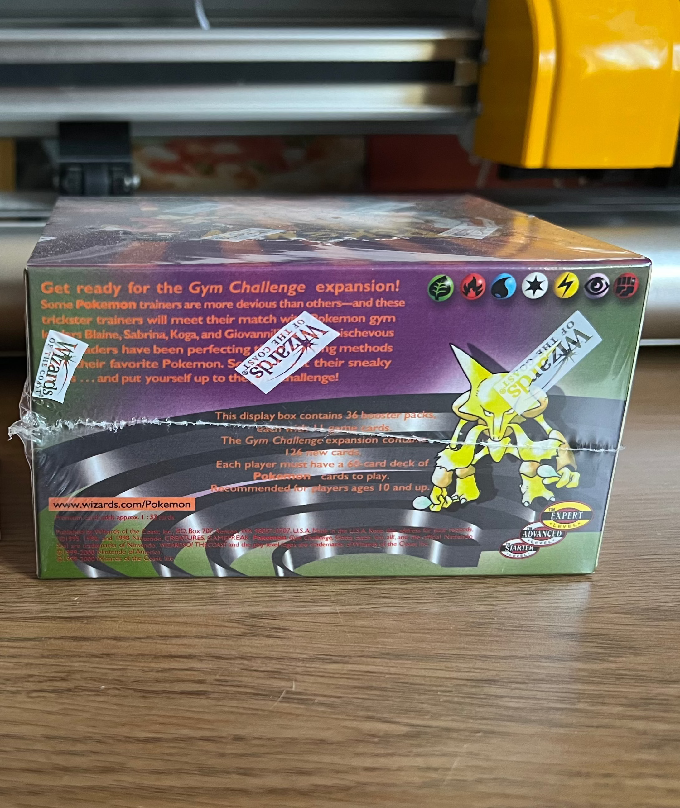 2000 POKÉMON GYM CHALLENGE 1st ED BOOSTER BOX / FACTORY SEALED / WOTC / GENGAR