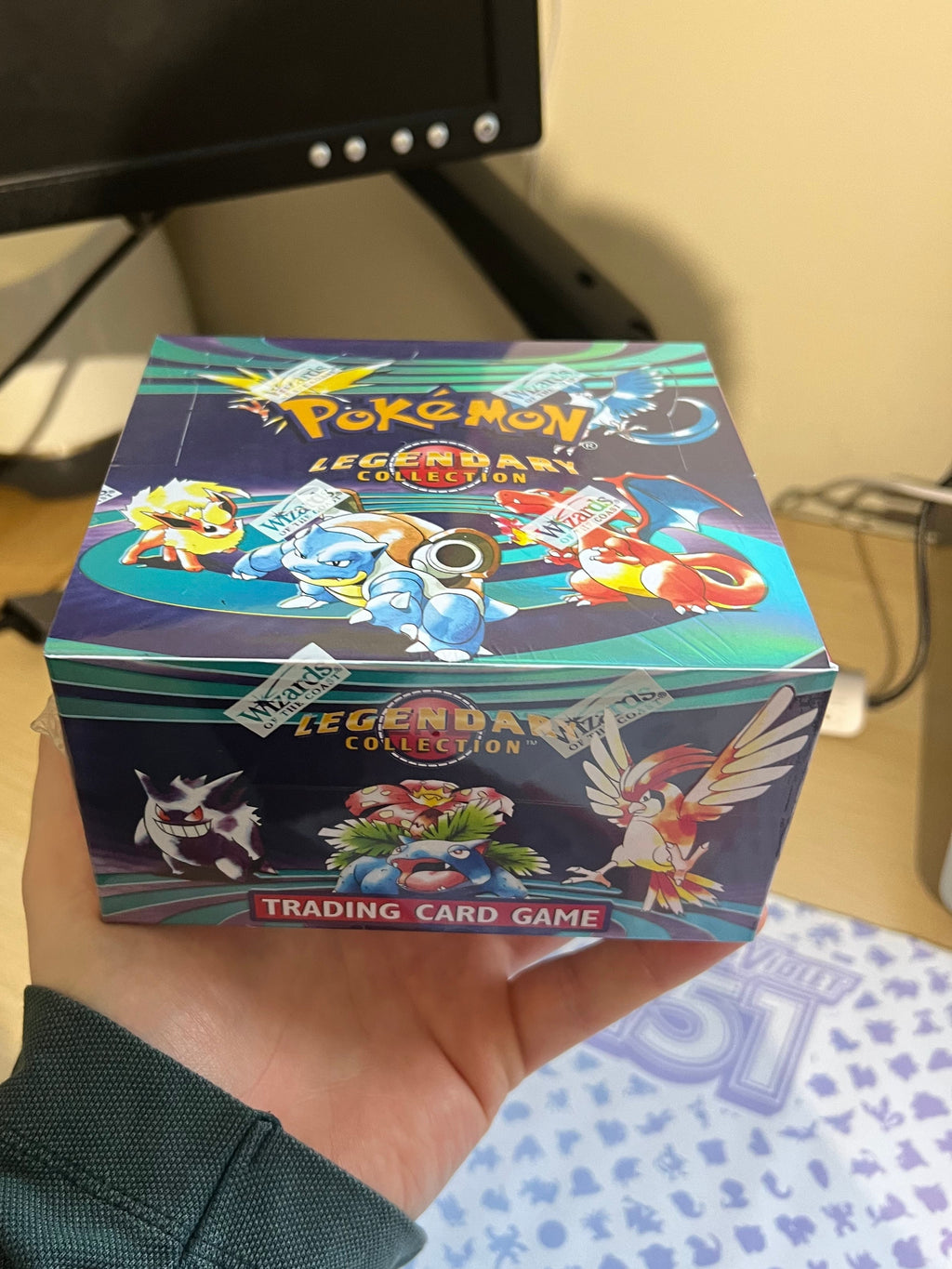 2002 Pokemon Legendary Collection Booster Box Sealed WOTC Vintage Charizard