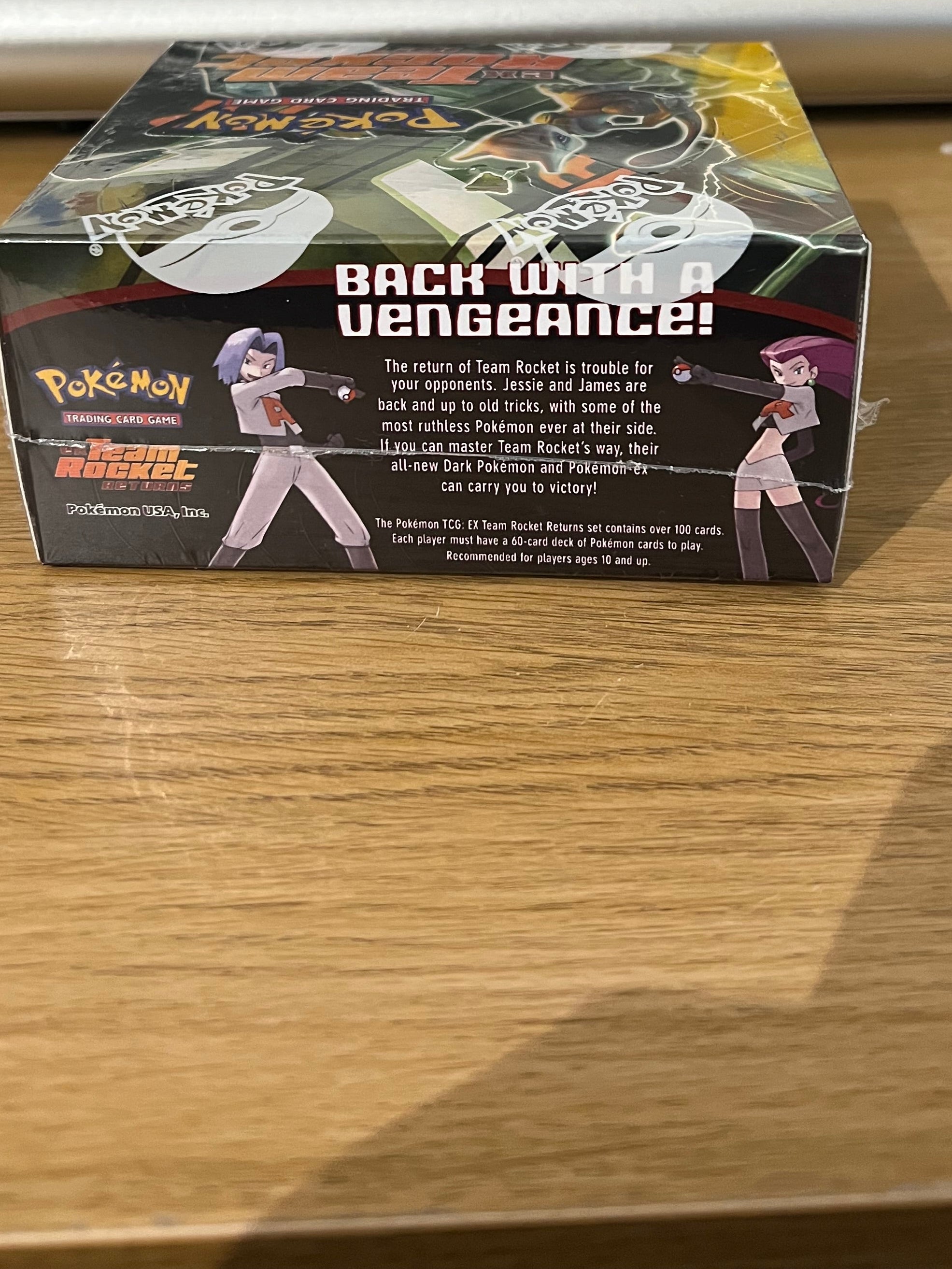 2004 Pokémon TCG EX Team Rocket Returns Booster Box 36 Packs - Factory Sealed! - Rare Gold Star/ex Era
