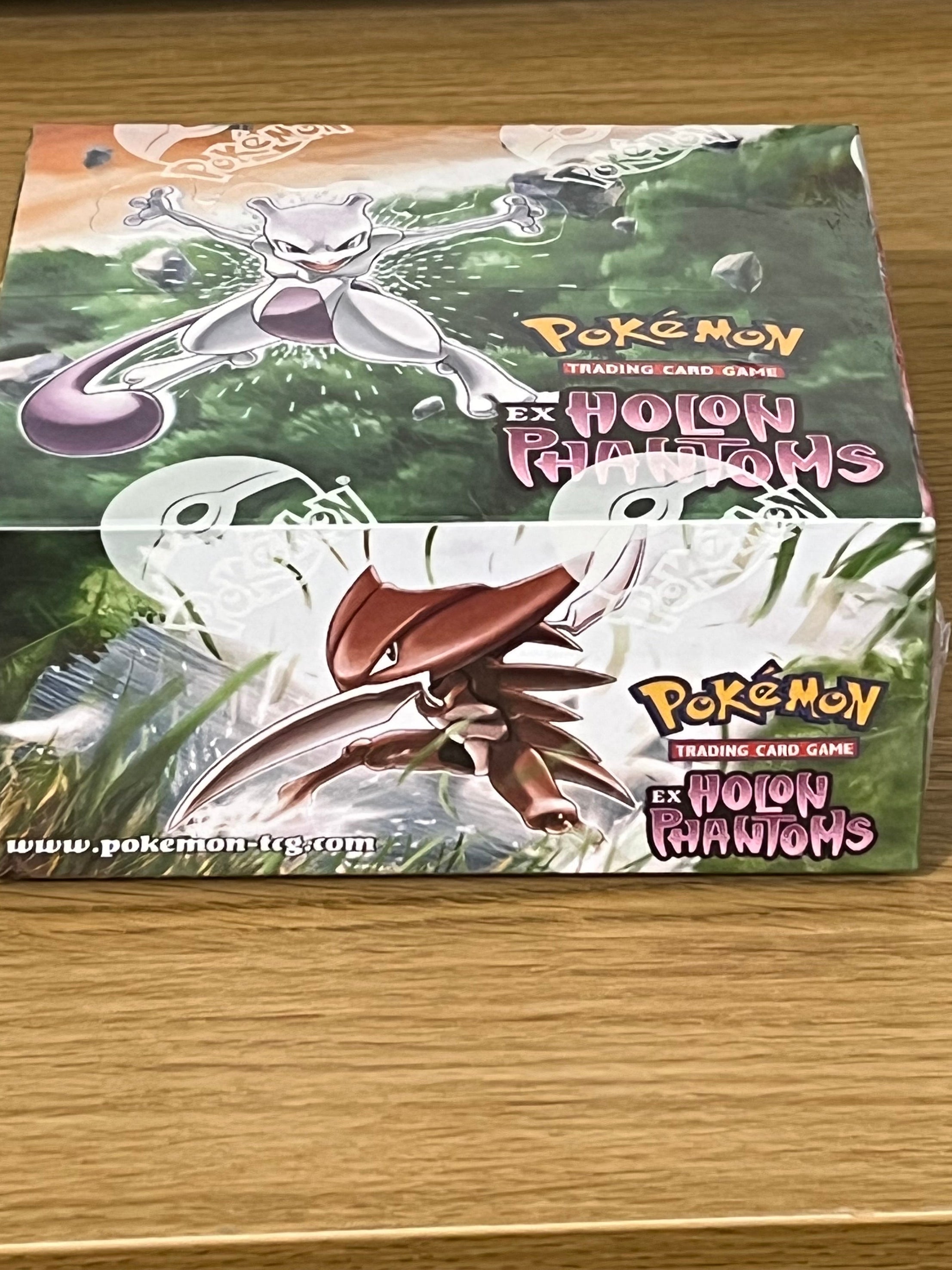 2006 Pokémon EX Holon Phantoms Booster Box - FACTORY SEALED - Rare Vintage Set