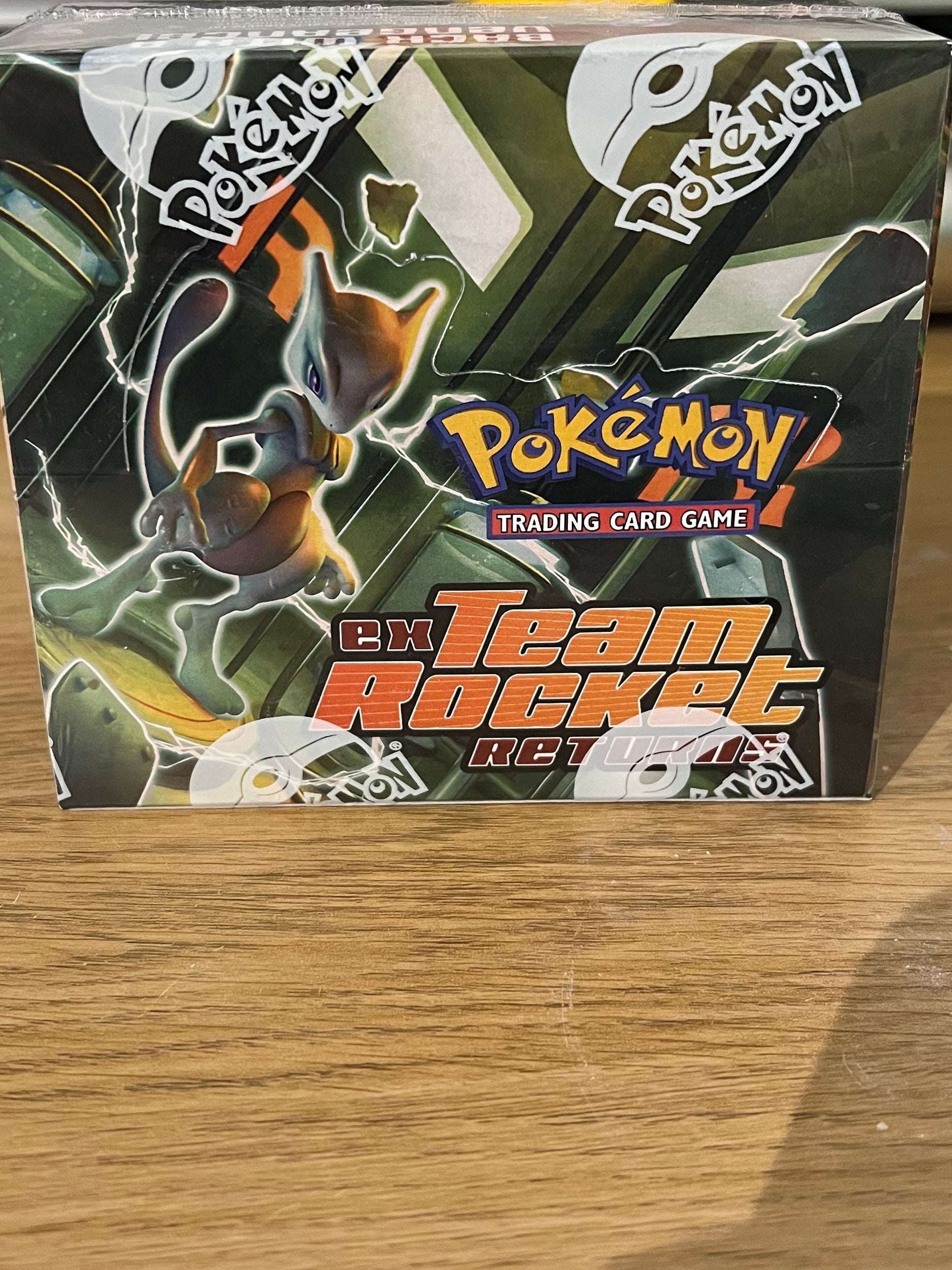 2004 Pokémon TCG EX Team Rocket Returns Booster Box 36 Packs - Factory Sealed! - Rare Gold Star/ex Era